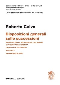 Art. 456-469. Disposizioni generali sulle successioni