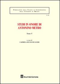 Studi in onore di Antonino Metro. Vol. 4