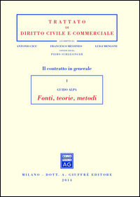 Il contratto in generale. Vol. 1: Fonti, teorie, metodi