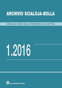 Archivio Scialoja-Bolla (2016). Vol. 1