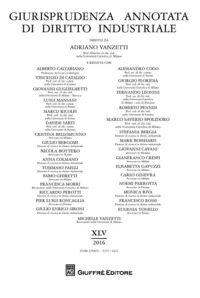 Giurisprudenza annotata di diritto industriale. Anno 45