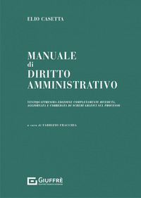 Manuale di diritto ammnistrativo