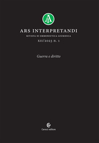 Ars interpretandi. Vol. 1: Guerra e diritto