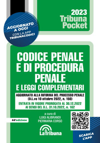Codice penale e di procedura penale e leggi complementari
