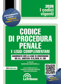 Codice di procedura penale e leggi complementari
