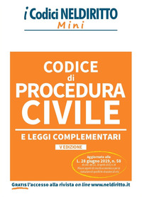 Codice di procedura civile e leggi complementari
