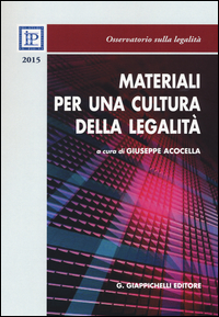 Materiali per una cultura della legalità 2015