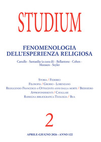 Studium iuris. Rivista per la formazione delle professioni giuridiche. Vol. 2: Fenomenologia dell'esperienza religiosa