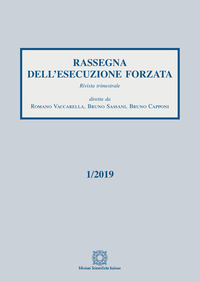 Rassegna dell'esecuzione forzata. Vol. 1