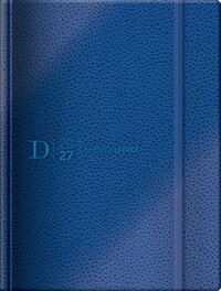 Agenda Legale Dike 2027 - 15 mesi - Texture: Ecopelle - Colore: Blu Elettrico