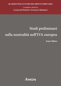 Studi preliminari sulla neutralità nell'IVA europea