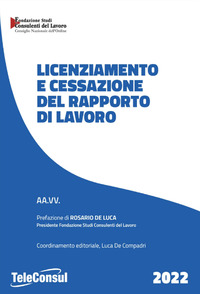 Licenziamento e cessazione del rapporto di lavoro