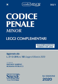 Codice penale e leggi complementari. Ediz. minor