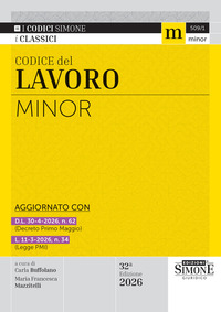 Codice del lavoro Minor 2026
