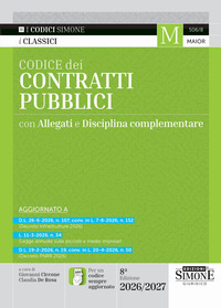 Nuovo codice dei contratti pubblici 2026