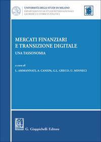 Mercati finanziari e transizione digitale. Una tassonomia