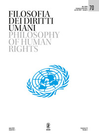 Filosofia dei diritti umani-Philosophy of human rights. Vol. 70
