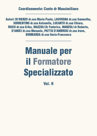 Manuale per il formatore specializzato. Vol. 2