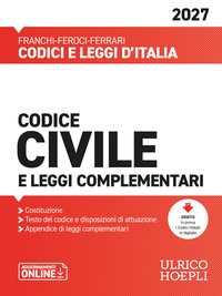 Codice civile e leggi complementari 2027