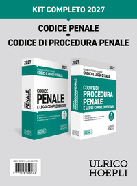 Kit Codice penale + Codice di procedura penale e leggi complementari 2027