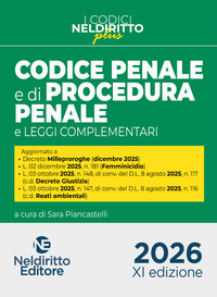 Codice penale e di procedura penale Plus 2026