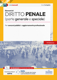 Elementi di diritto penale (parte generale e speciale). Teoria e test per concorsi pubblici e aggiornamento professionale