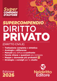 Supercompendio di diritto privato (civile) 2026