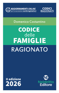 Codice ragionato delle famiglie 2026 con schemi a lettura guidata